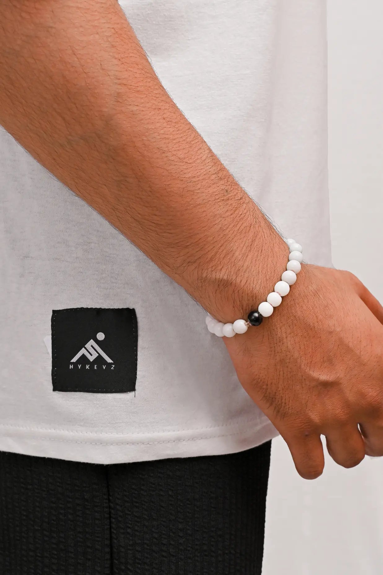 HYKEYZ OVERSIZED COMFORT WHITE TEE