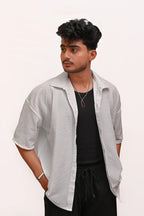 CLASSIC TEXTURED PREMIUM SHIRT – WHITE