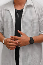 CLASSIC TEXTURED PREMIUM SHIRT – WHITE