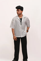 CLASSIC TEXTURED PREMIUM SHIRT – WHITE