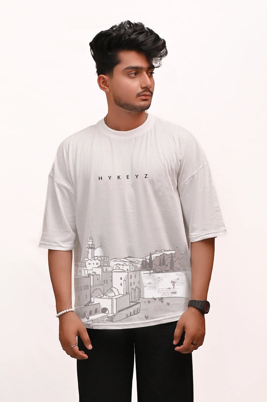 HYKEYZ "STAND FOR GAZA" PREMIUM PRINTED T-SHIRT