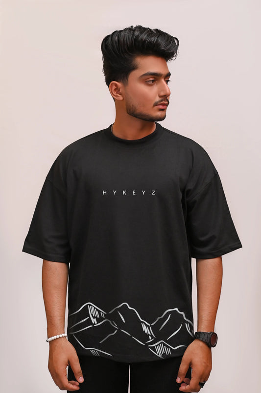 HYKEYZ “MOUNTAIN SOUL” EXPLORER PRINTED T-SHIRT