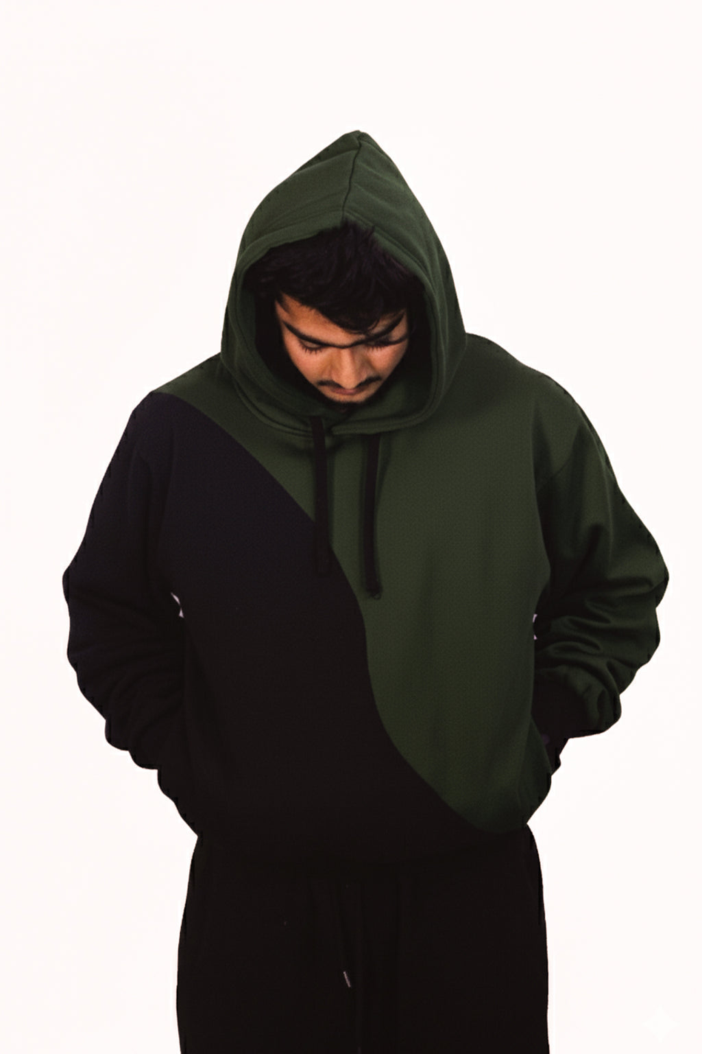 Split Design Hoddie