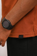 PREMIUM HALF SLEEVES POLO SHIRT-MUSTARD HORIZON