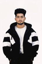 Stripe Accent Zipper