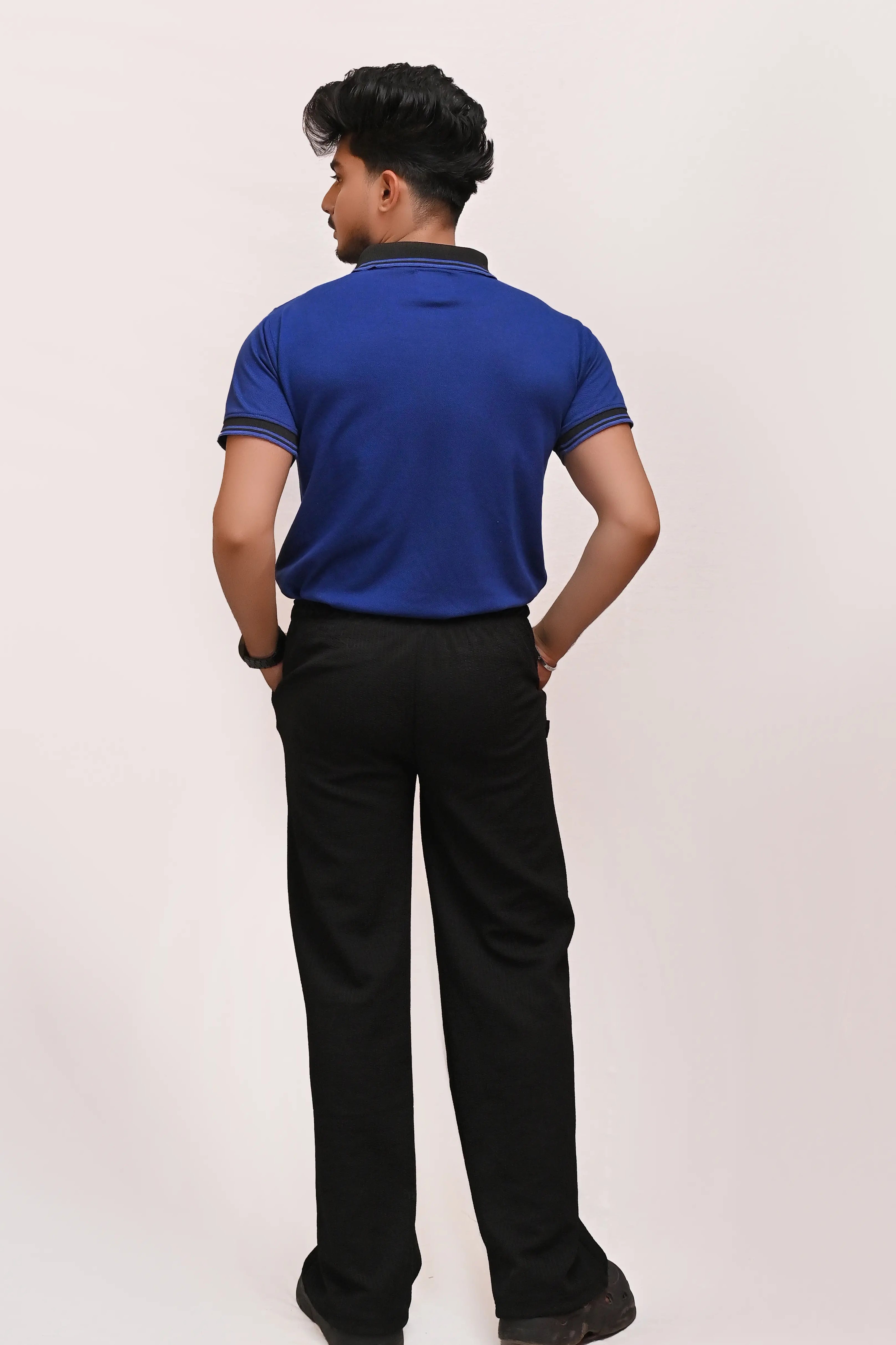 PREMIUM HALF SLEEVES POLO SHIRT-ROYAL BLUE