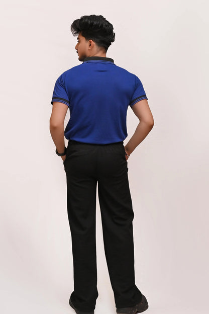 PREMIUM HALF SLEEVES POLO SHIRT-ROYAL BLUE