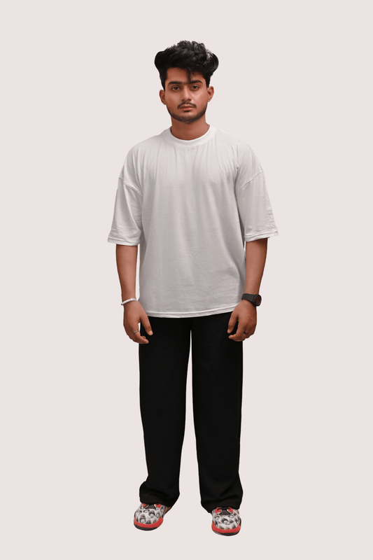 HYKEYZ ARCTIC PLAIN OVERSIZED TEE - HYKEYZ