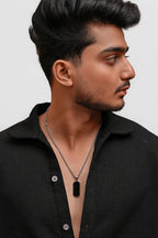 CLASSIC TEXTURED PREMIUM SHIRT – BLACK