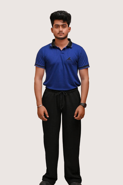 PREMIUM HALF SLEEVES POLO SHIRT-ROYAL BLUE